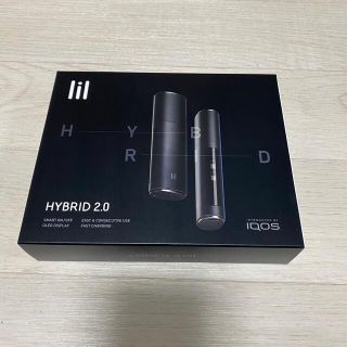 アイコス(IQOS)のリルハイブリッド　lil HYBRID  黒/ブラック(タバコグッズ)