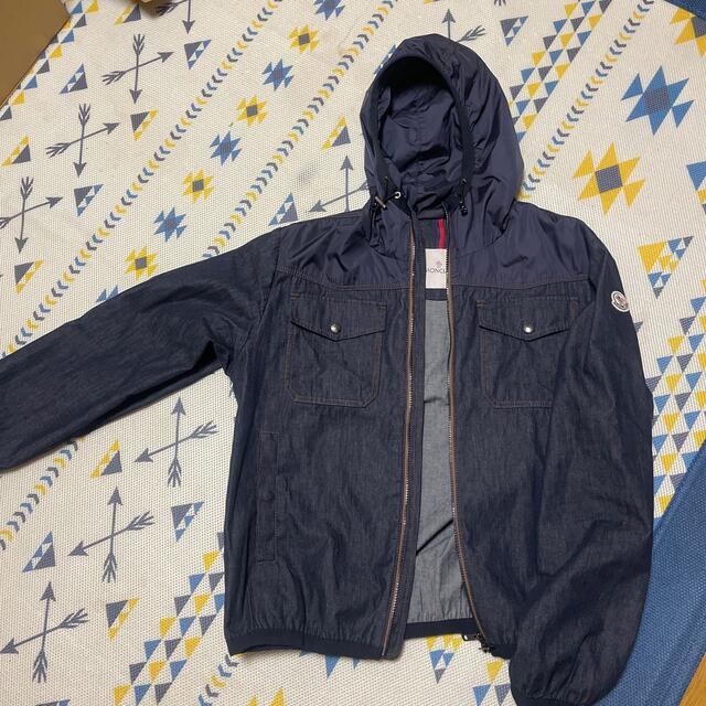 早い者勝ち MONCLER HEROモンクレール デニム×ナイロン ポロシャツ