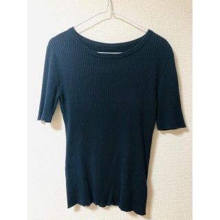 ドゥーズィエムクラス(DEUXIEME CLASSE)のMUSE de Deuxieme Classe 半袖ニット(Tシャツ(半袖/袖なし))