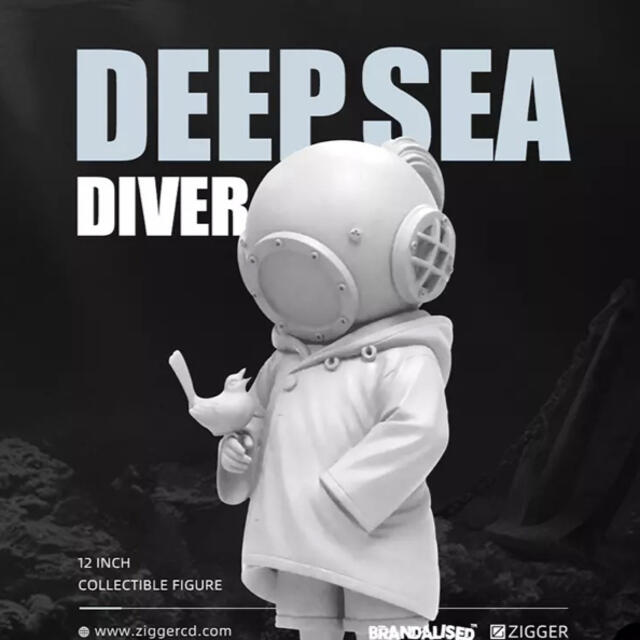 DEEP SEA DIVER BANKSYバンクシー フィギュア//ZIGGER