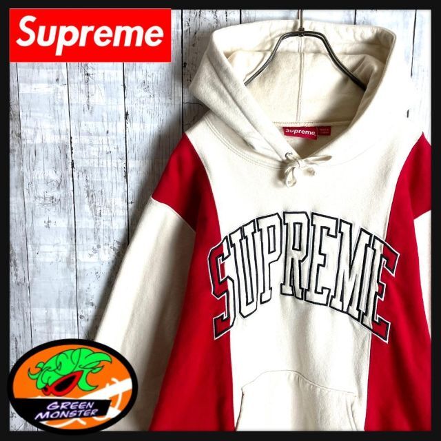 美品supreme×garçon パーカー L 人気 レア