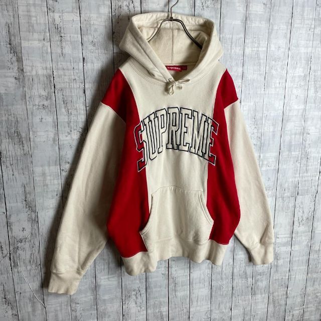 Supreme - 【美品XLサイズ☆即完売☆刺繍アーチロゴ】シュプリーム