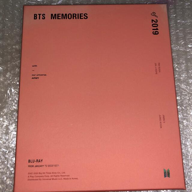 bts Memories 2019 BluRay K-POP/アジア
