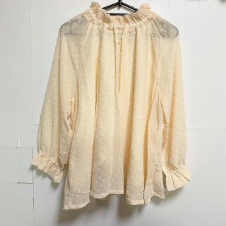 マルーク(maarook)の超美品♡maarook マルーク ドット ブラウス M 大人 カットソー(Tシャツ/カットソー)