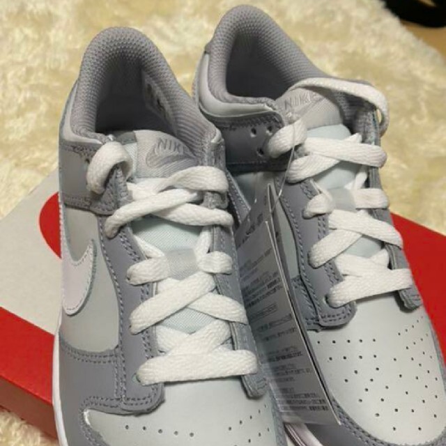 NIKE(ナイキ)のNIKE DUNK LOW 22cm　Two-Toned Grey レディースの靴/シューズ(スニーカー)の商品写真