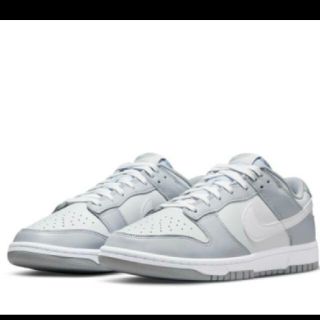 ナイキ(NIKE)のNIKE DUNK LOW 22cm　Two-Toned Grey(スニーカー)