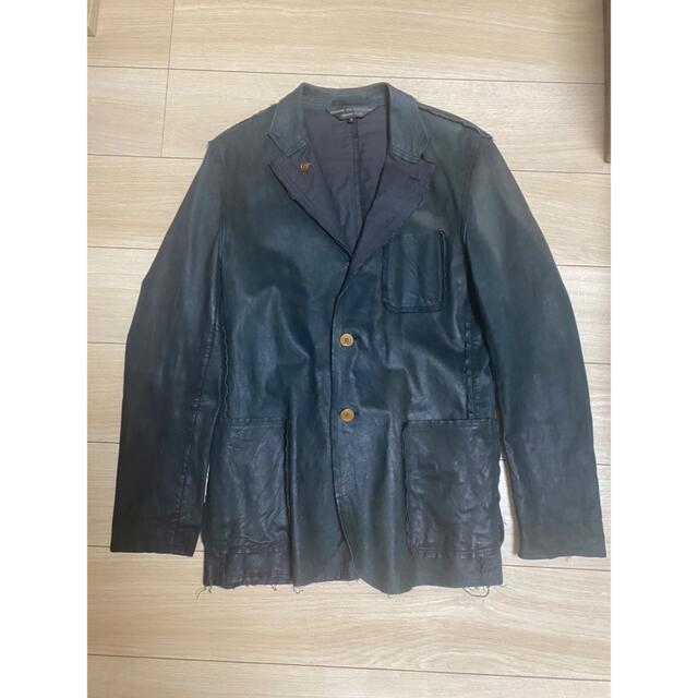 comme des garcons homme plus2002AWレザーセット