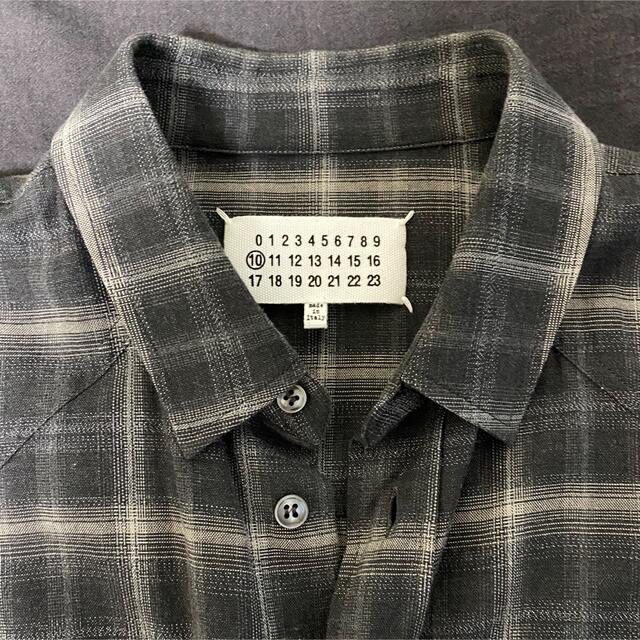 Maison Margiela オンブレチェックシャツ | www.jarussi.com.br