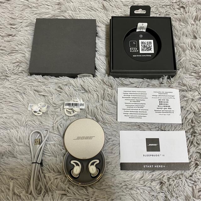 BOSE ボーズ Bose Sleepbuds II 美品ヘッドフォン/イヤフォン