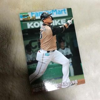 カルビー(カルビー)の初勝利　中田　カルビー  野球カード　2020 プロ野球チップス　(スポーツ選手)