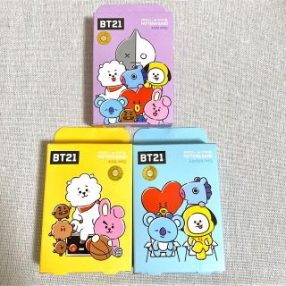 ボウダンショウネンダン(防弾少年団(BTS))の【公式】BT21絆創膏３箱セット(アイドルグッズ)