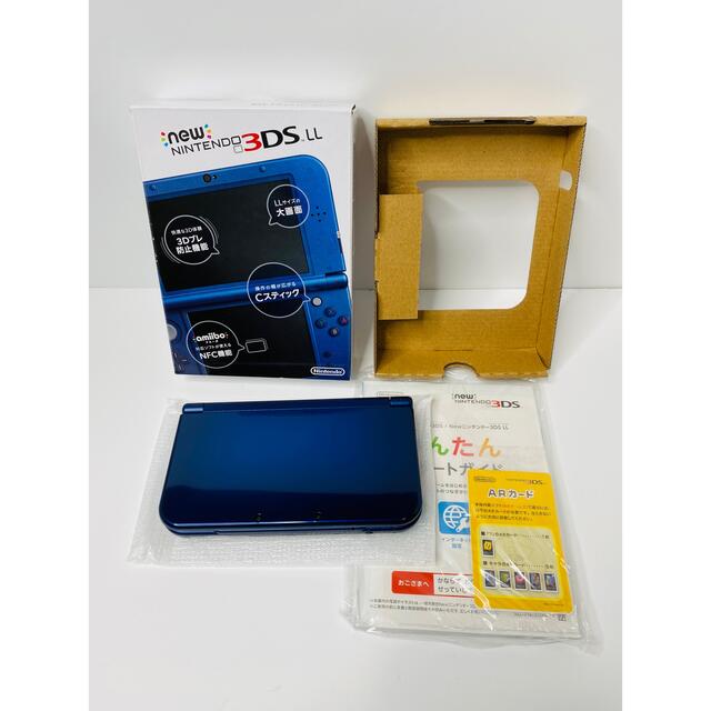 NEWニンテンドー3DS LL メタリックブルー - 携帯用ゲーム機本体
