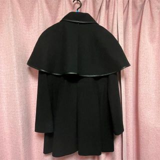 épine - epine piping cape 2way coat black エピヌコートの通販 by 's