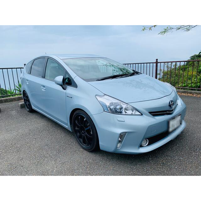 お買得】 トヨタ - プリウスα グレードG 車高調 19インチAW TRD