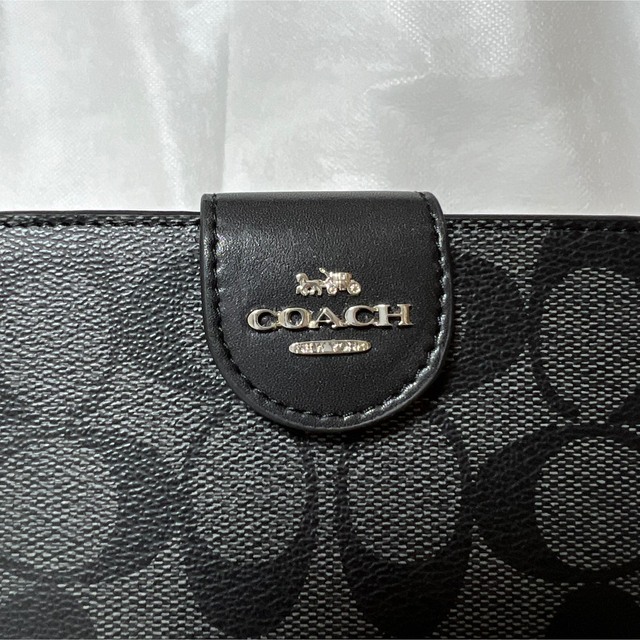 コーチアウトレット　二つ折り　財布シグネチャーCOACH　C0082　SVDK6 2