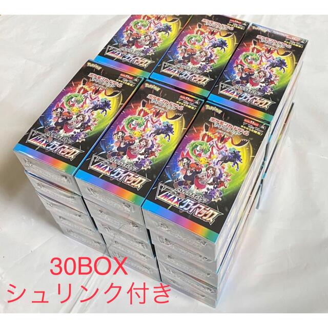 信頼】 ポケモン - シュリンク付き VMAXクライマックス 30box Box ...