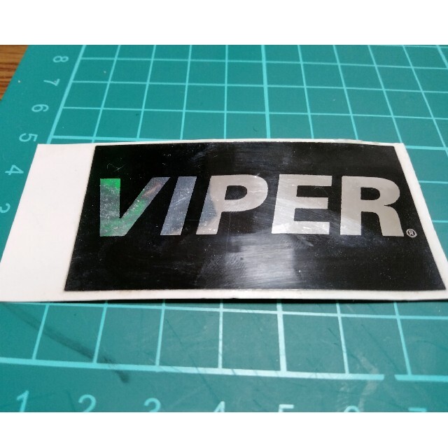 ［送料込］Viper ステッカー 自動車/バイクの自動車(セキュリティ)の商品写真