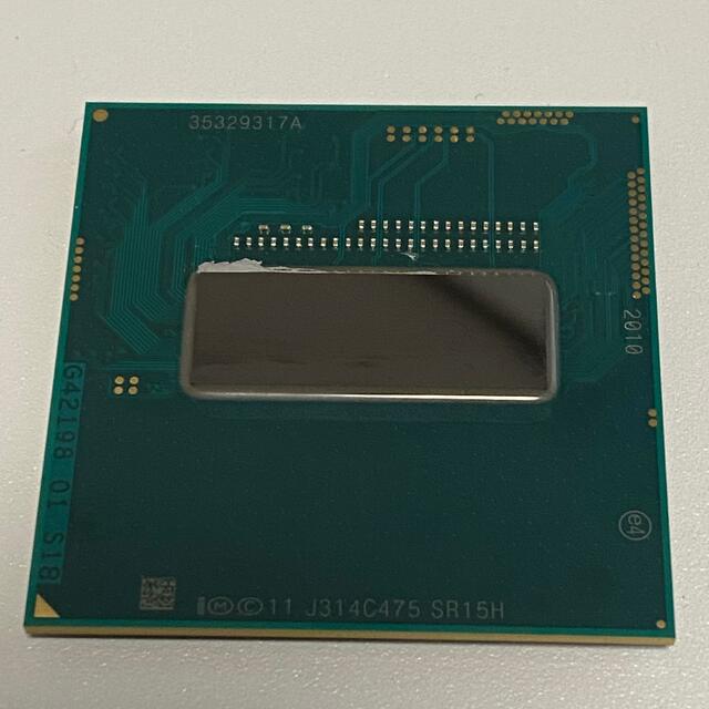 Intel Core i7 4700MQ CPU PCパーツ