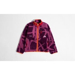THE NORTH FACE - The North Face Kaws フリースジャケット Purpleの