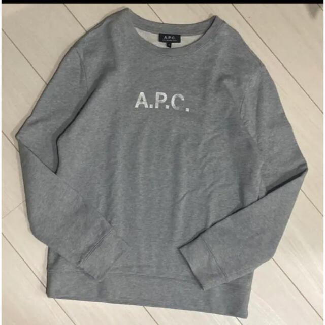 A.P.C アーペーセー スウェット トレーナー ロゴ - スウェット