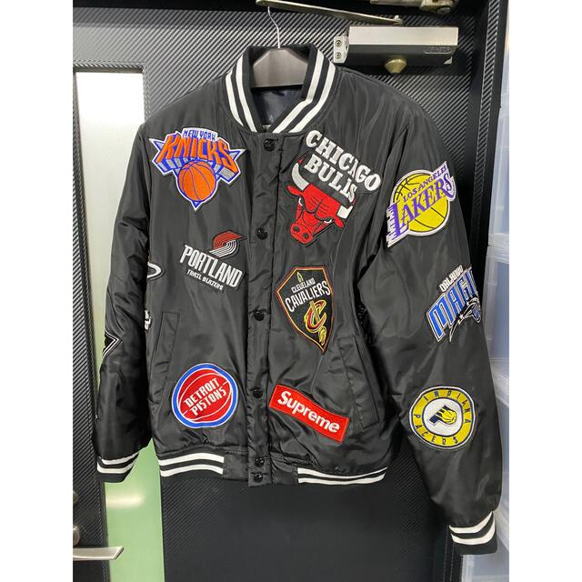 NIKE(ナイキ)のSupreme Nike/NBA Teams Warm-Up Jacket メンズのジャケット/アウター(スタジャン)の商品写真