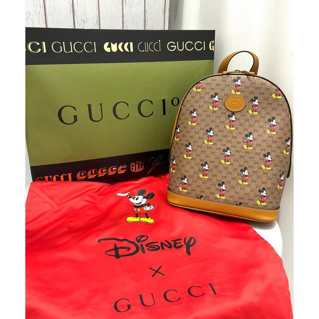 Gucci(グッチ)のGUCCI × Disney ミッキー　バックパック レディースのバッグ(リュック/バックパック)の商品写真