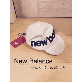 New Balance ／ CAP型 ゴルフボールケース ホルダー