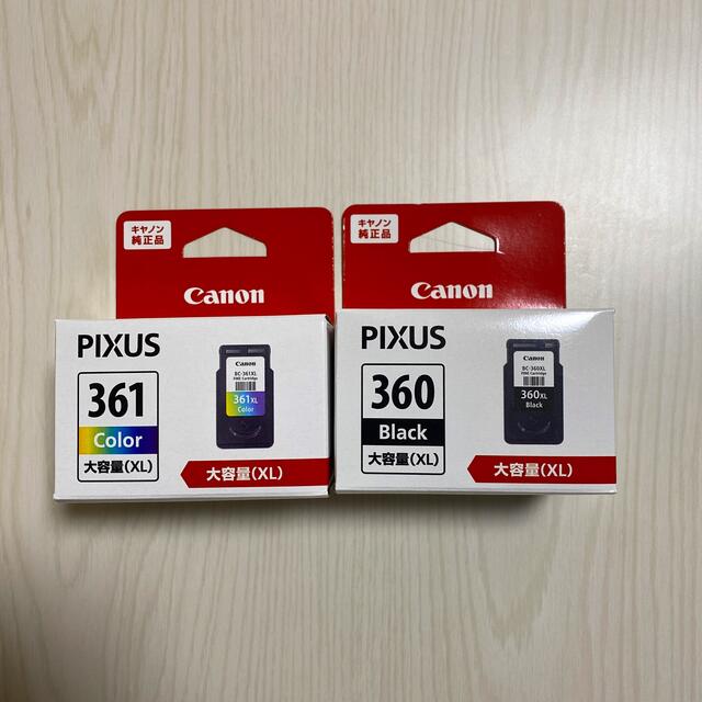 新品】キャノン純正インクCanon BC-360XL ,BC-361XLセット propar.com.ar
