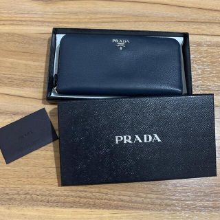 プラダ(PRADA)のバナナ様専用プラダ　紺色の長財布(財布)