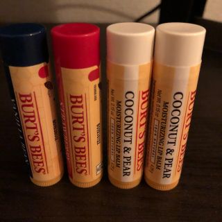 バーツビーズ(BURT'S BEES)の庵野庵様専用　バーツビーズ4本セット(リップケア/リップクリーム)