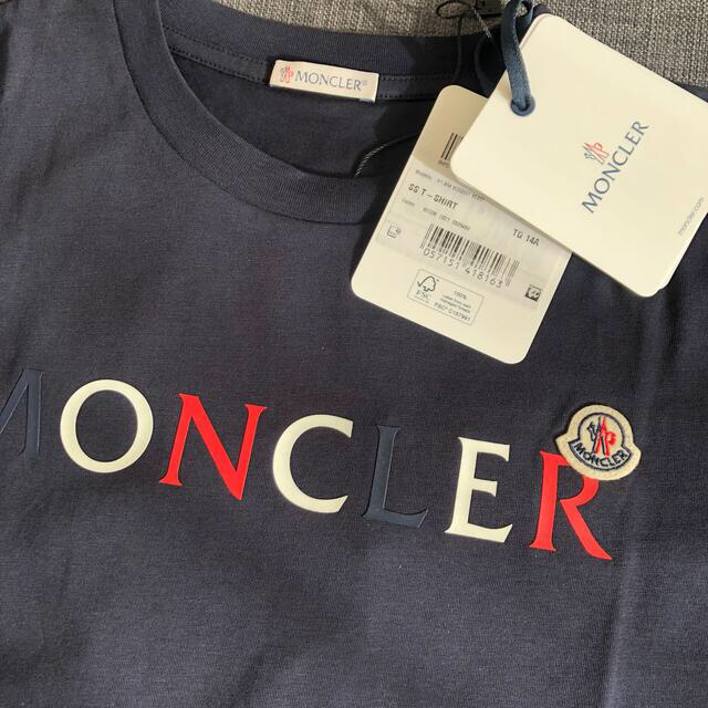 MONCLER(モンクレール)のMONCLER モンクレール  キッズ ロゴTシャツ レディースのトップス(Tシャツ(半袖/袖なし))の商品写真