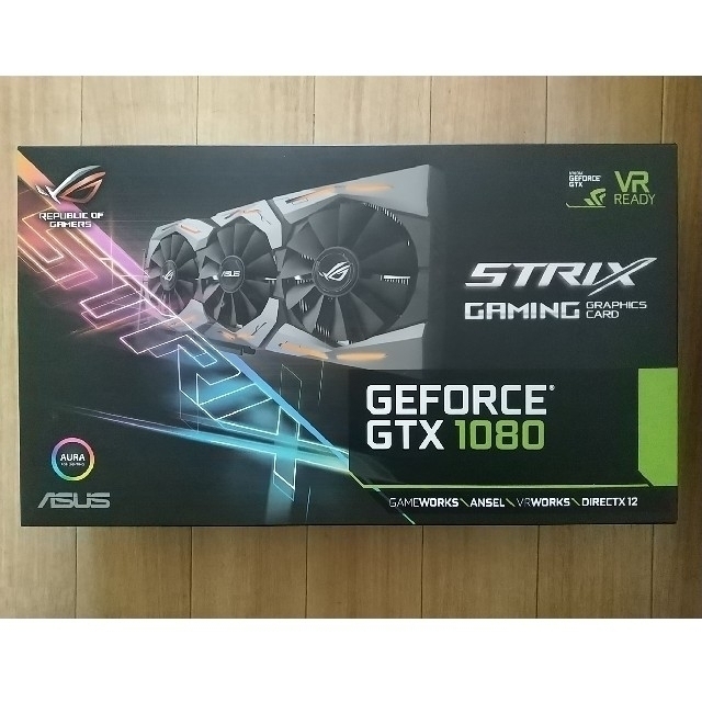 ASUS ROG STRIX GTX1080 スマホ/家電/カメラのPC/タブレット(PCパーツ)の商品写真