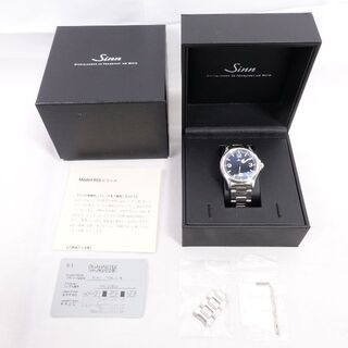 シン(SINN)のsinn ジン　556A 腕時計　メンズ　ブラック(腕時計(アナログ))