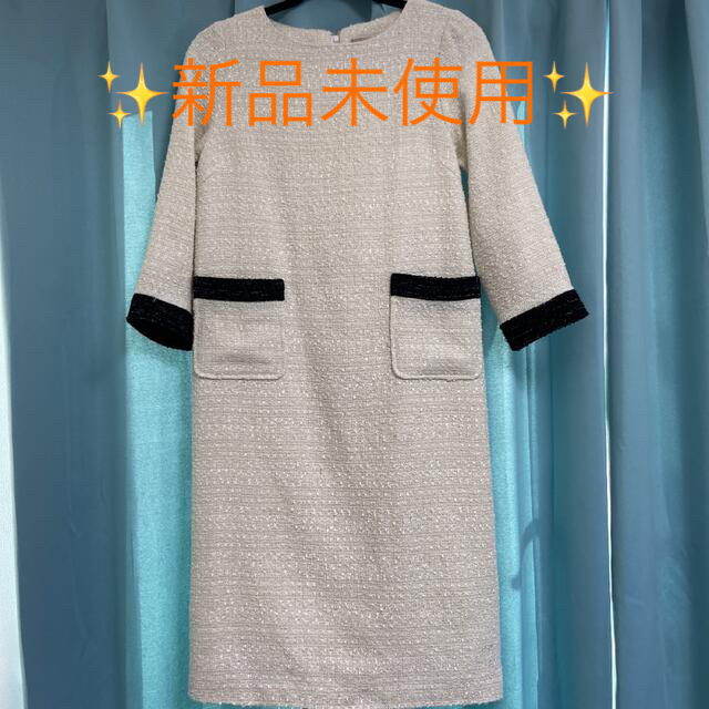 【✨新品✨】dress labo バイカラーフォーマルワンピース　M