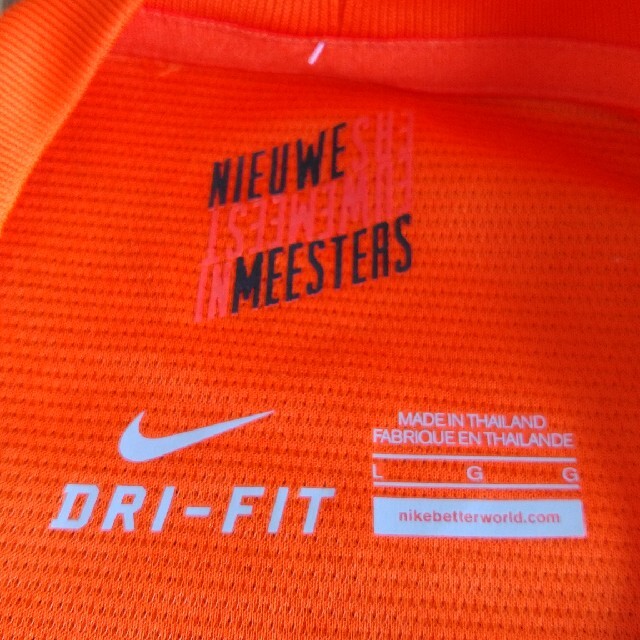 NIKE(ナイキ)のナイキ　オランダ代表オーセンティックユニフォーム🇳🇱Lサイズ スポーツ/アウトドアのサッカー/フットサル(ウェア)の商品写真