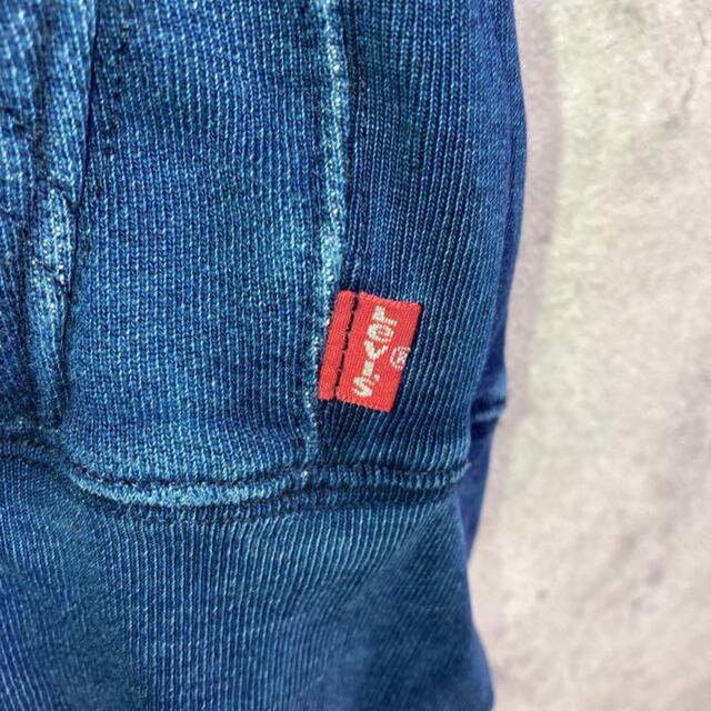 Levi's(リーバイス)の希少 90s リーバイス フルジップパーカー タグロゴ デニム メンズのトップス(パーカー)の商品写真