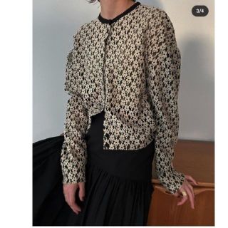 ステュディオス(STUDIOUS)の正規品　クラネ　CLANE 3D FLOWER LACE CARDIGAN(カーディガン)