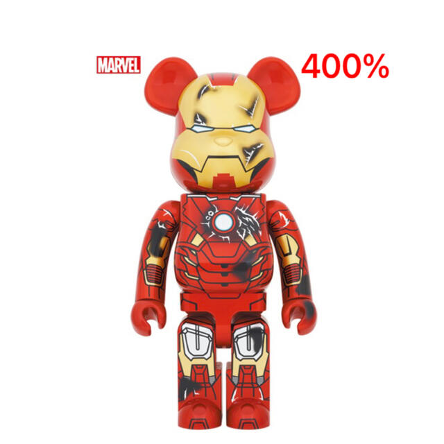 BE@RBRICK IRON MAN MARK VII DAMAGE Ver.