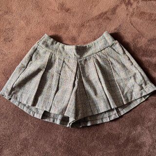 美品 LLサイズ チェック柄 キュロット(キュロット)