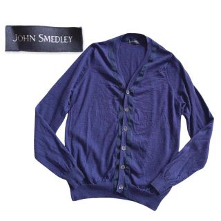 ジョンスメドレー(JOHN SMEDLEY)のJOHN SMEDLEY ジョンスメドレー カシミヤ100% カーディガン(カーディガン)