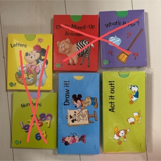 ディズニー(Disney)のdwe ディズニー英語システム　ゲームカード(知育玩具)