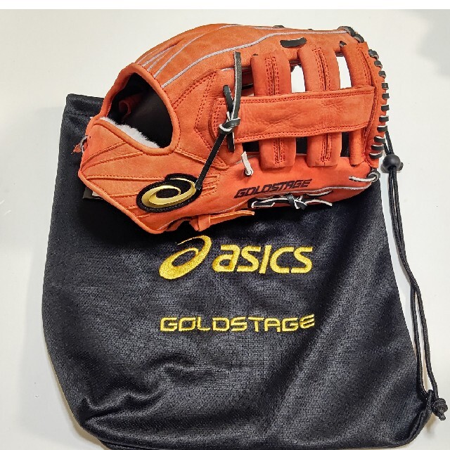 ⭐️ 新品 未使用 アシックス ⭐️ 硬式 ゴールドステージ 外野手 グローブ
