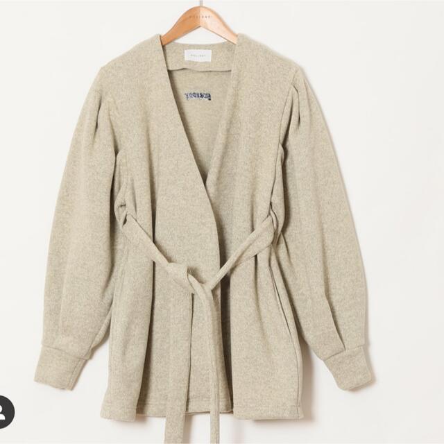 holiday(ホリデイ)のholiday 2020FW サーマルガウン レディースのトップス(カーディガン)の商品写真