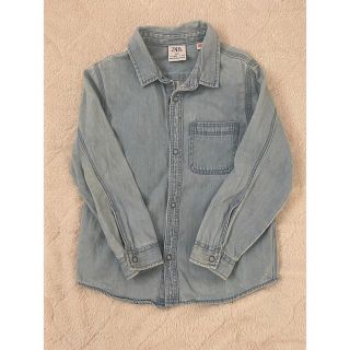 ザラキッズ(ZARA KIDS)のデニムシャツ　ZARA(ジャケット/上着)