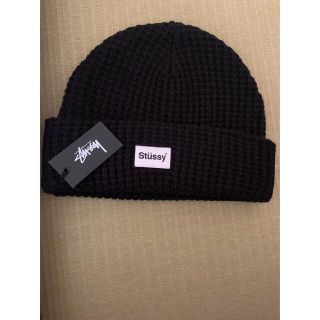 ステューシー(STUSSY)のstussy Trademark Waffle Beanie  ビーニー(ニット帽/ビーニー)