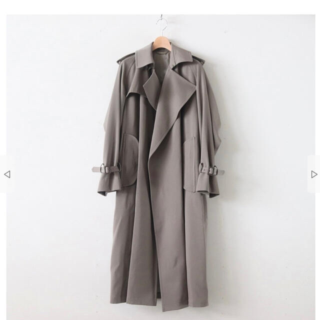 auralee WOOL MAX GABARDINE BIGTRENCHCOAT