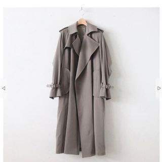 コモリ(COMOLI)のauralee WOOL MAX GABARDINE BIGTRENCHCOAT(トレンチコート)