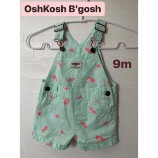 オシュコシュ(OshKosh)のOshKosh b'gosh オシュコシュ トロピカル柄 ショートオール 9m(パンツ)