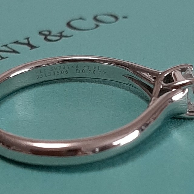 Tiffany & Co.(ティファニー)のティファニー ルシダ  pt950ダイヤ リング 0.26 D VVS2 3EX レディースのアクセサリー(リング(指輪))の商品写真
