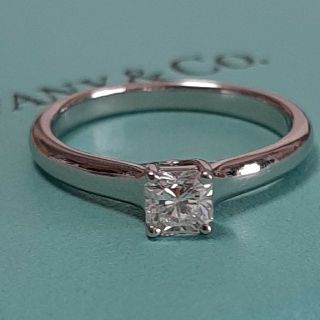 ティファニー(Tiffany & Co.)のティファニー ルシダ  pt950ダイヤ リング 0.26 D VVS2 3EX(リング(指輪))